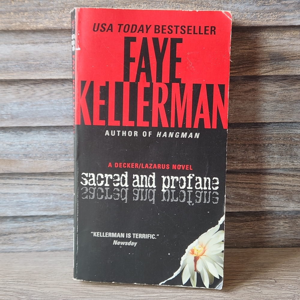 🖤 Faye Kellerman Scared And Profane Paperback Book